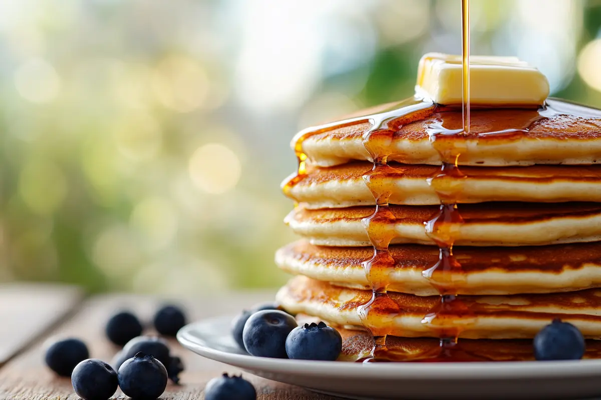 Amerikkalaiset pannukakut – Kuohkeat ja paksut jenkkipannarit