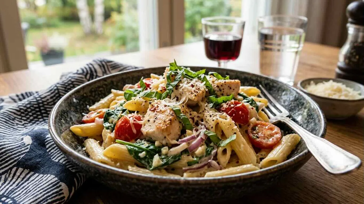 Broileripasta